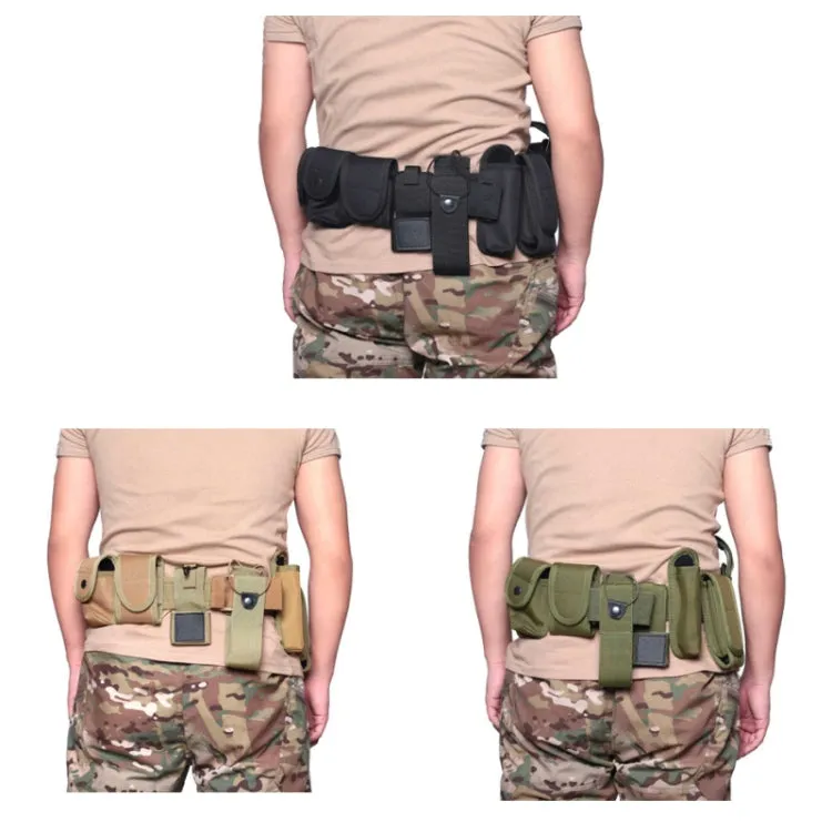 130cm Security Duty Outdoor Multifunctional Waist Pack(Khaki)