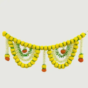 3Ft Muskan Toran Yellow