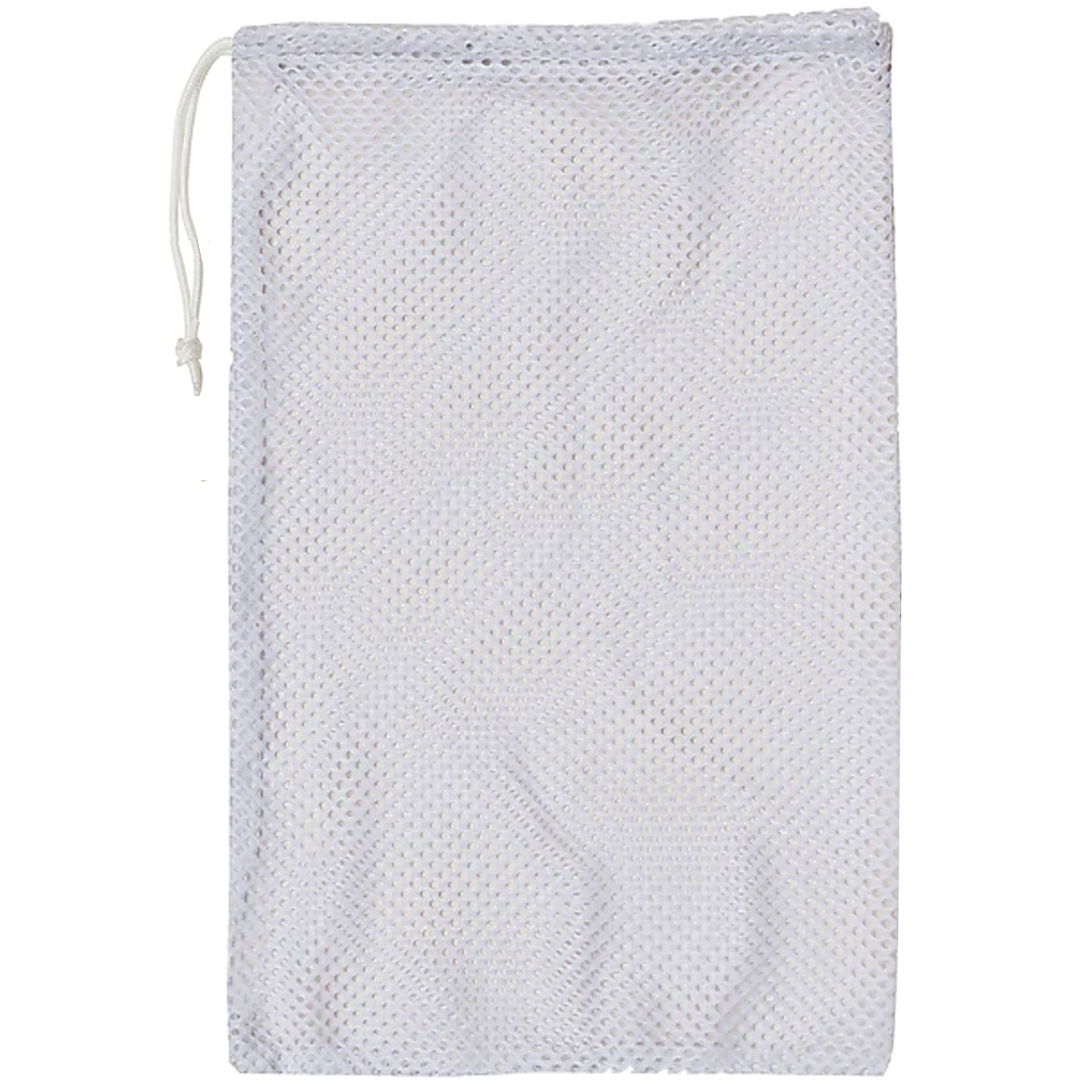 4 Drawstring Mesh Laundry Bag Storage Clothes Utility Sport Heavy Duty 29" X 24"