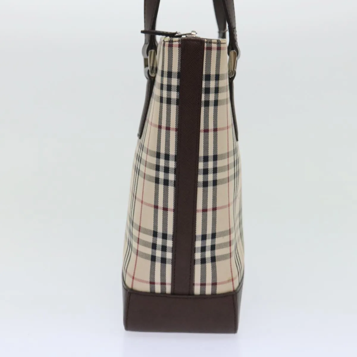 BURBERRY Shoulder Bag Nylon Leather Beige  ep1699