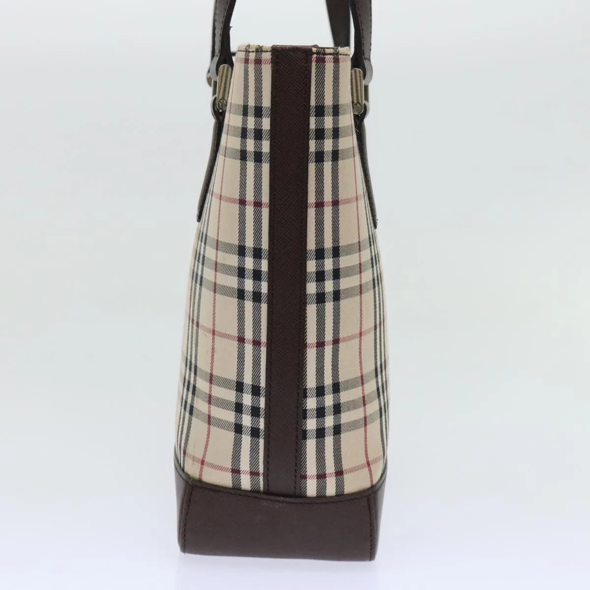BURBERRY Shoulder Bag Nylon Leather Beige  ep1699