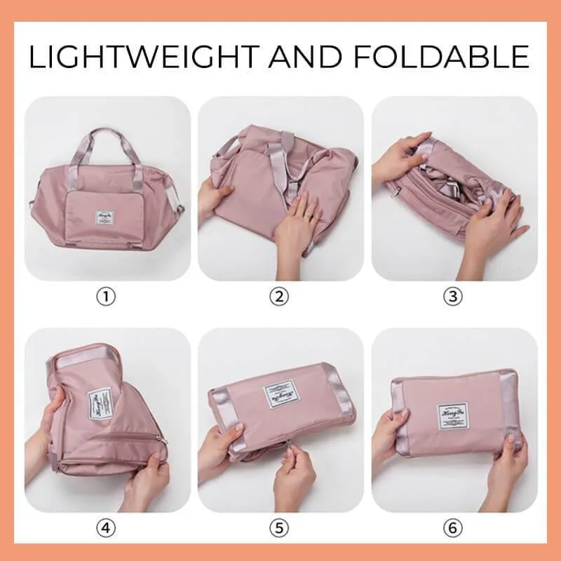 Carly  Faltbare Reisetasche mit groem Fassungsvermgen und wasserdichtem Material fr Frauen