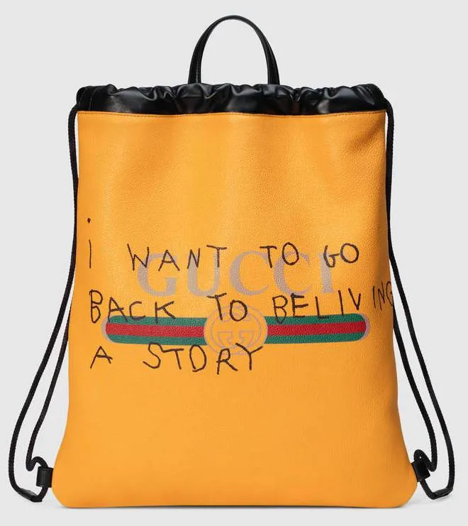 Coco CapitÌÁn Logo Backpack, Yellow