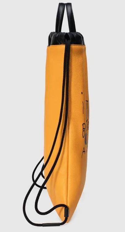 Coco CapitÌÁn Logo Backpack, Yellow