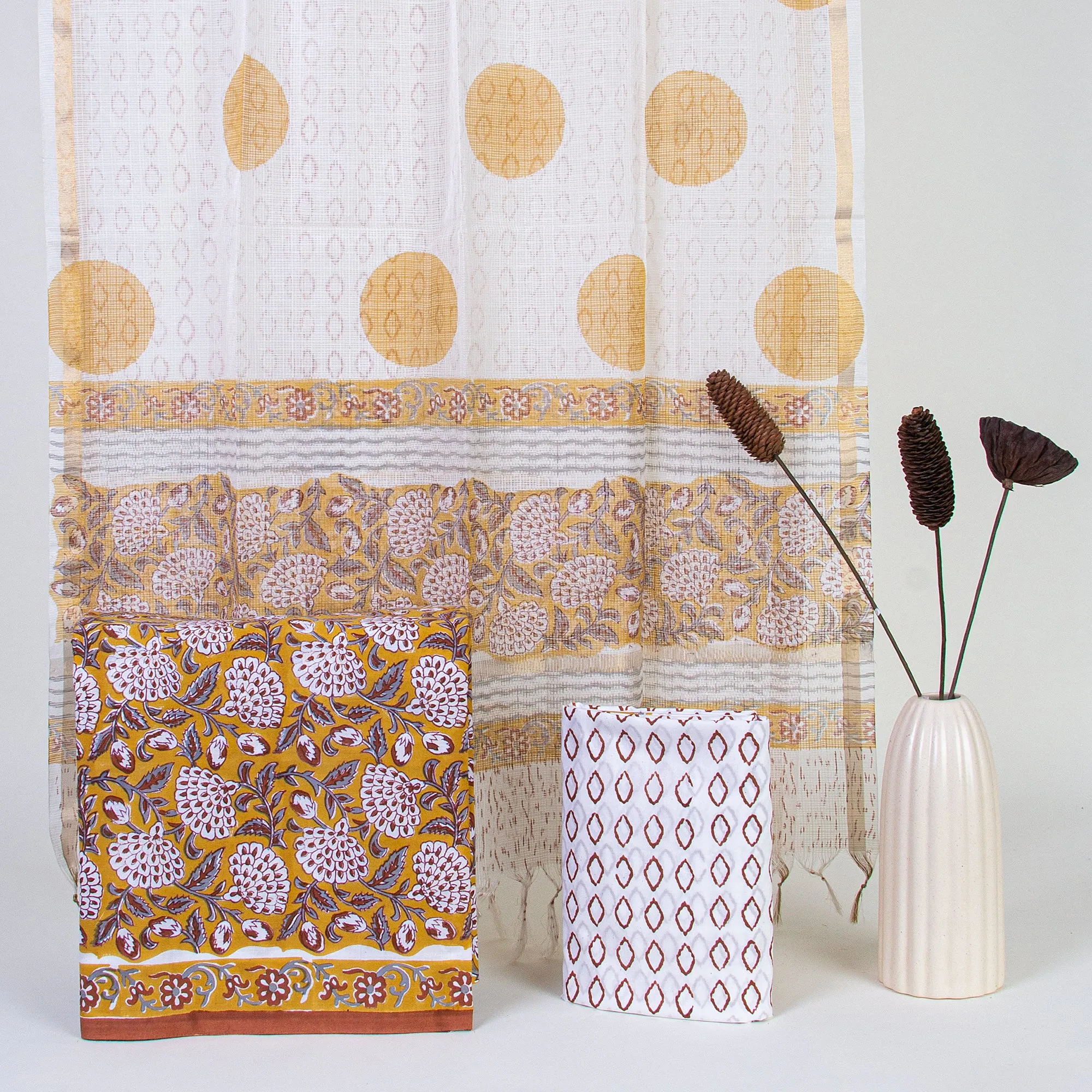 Gifts For Women Unstitched Suit Set with Toiletry Bag