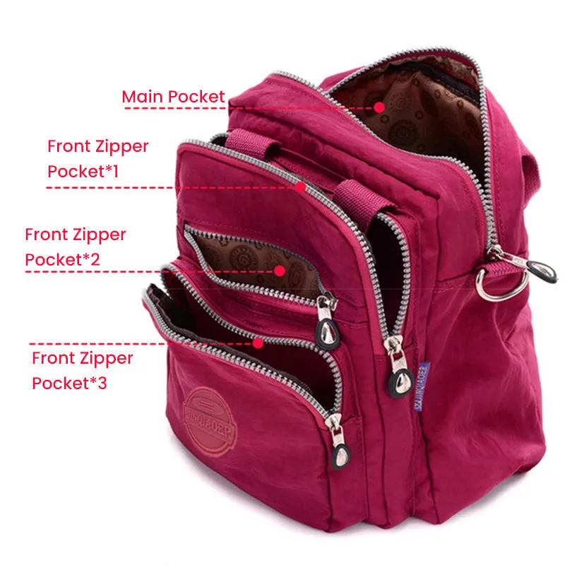 Giselara | 3-in-1 Waterproof Multi-functional Shoulder Bag
