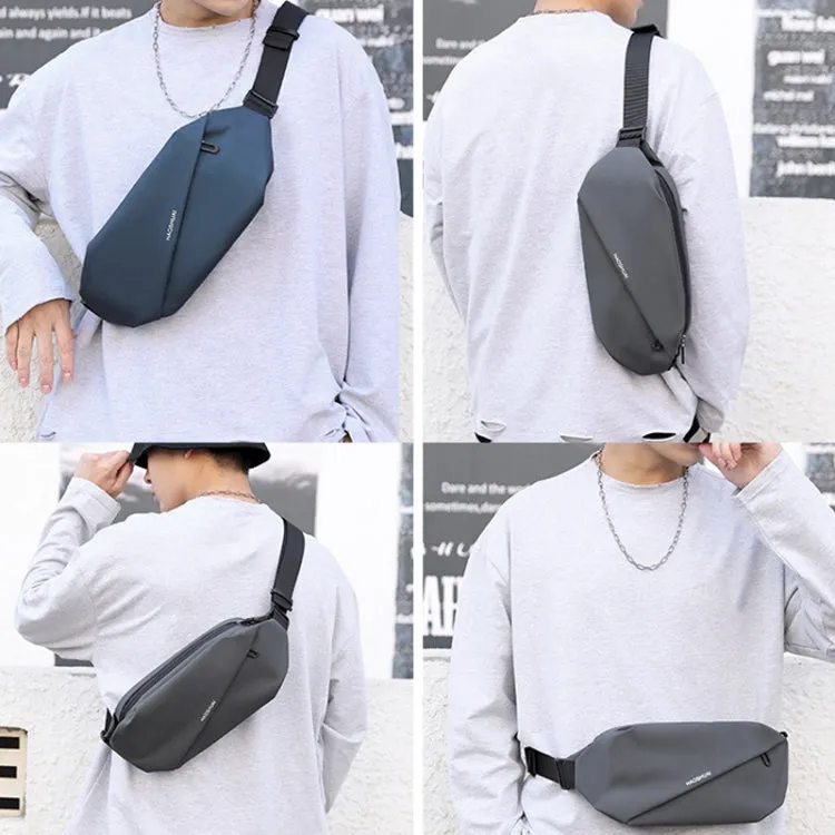 HAOSHUAI 1100-20 Men Waist Bag Outdoor Running Mobile Phone Bag(Black)