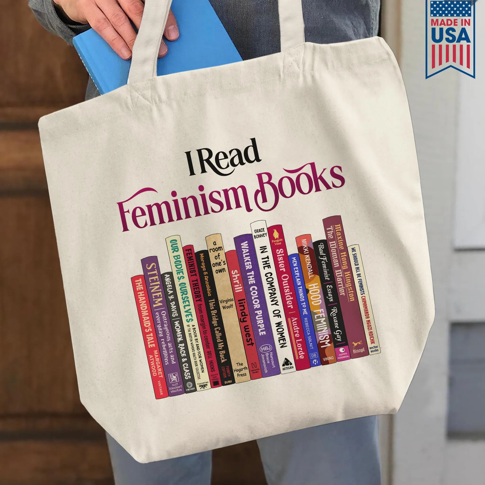 I Read Feminism Books Book Lovers Gift TBW307
