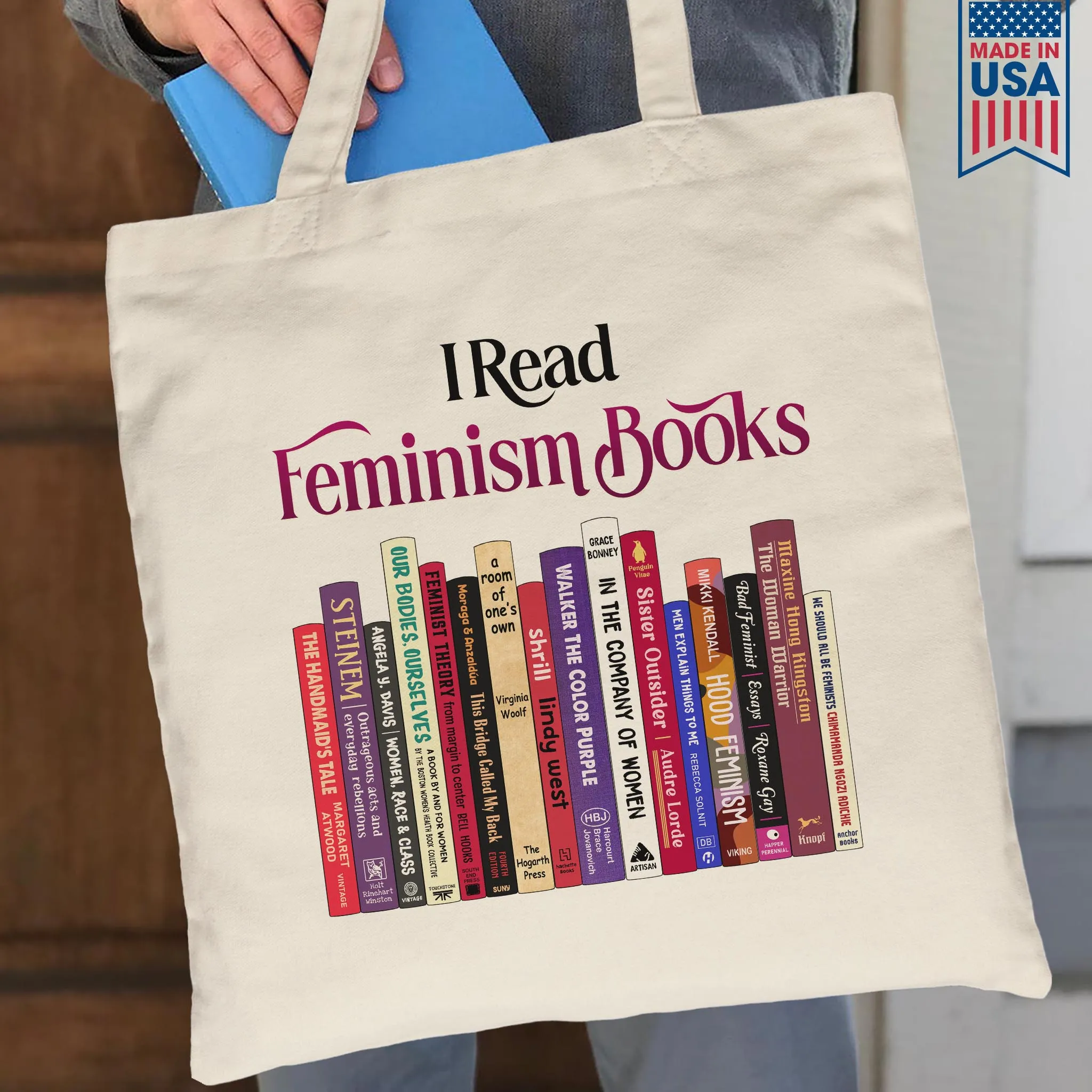 I Read Feminism Books Book Lovers Gift TBW307