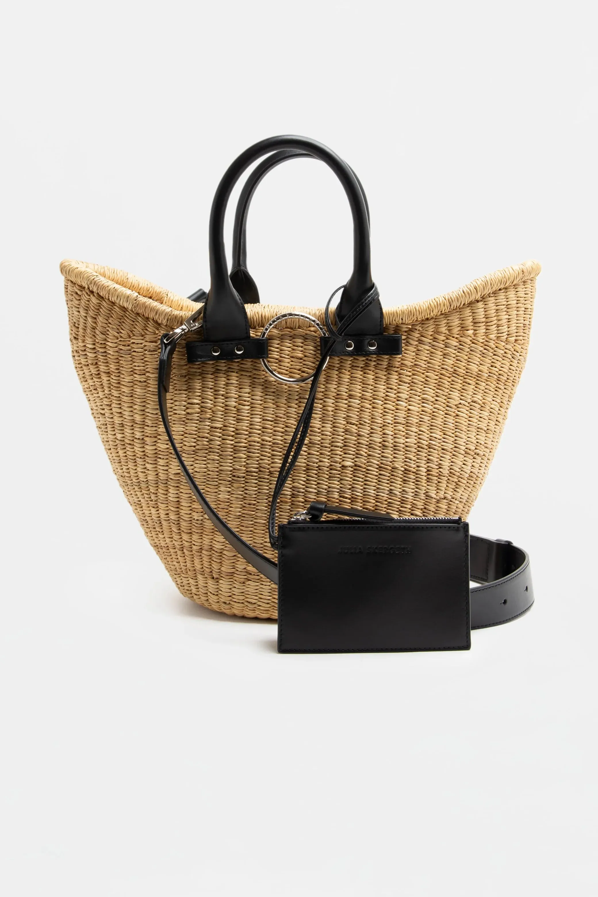 Julia Skergeth Basket Bag midi black
