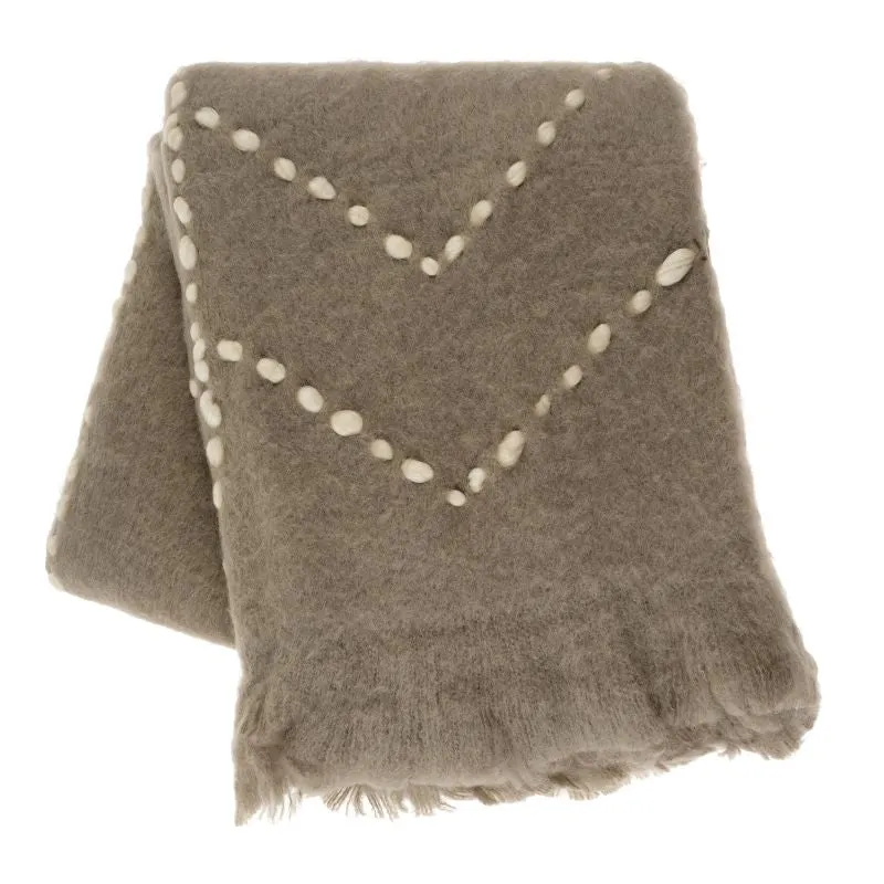 Kristiansand Mohair Throw