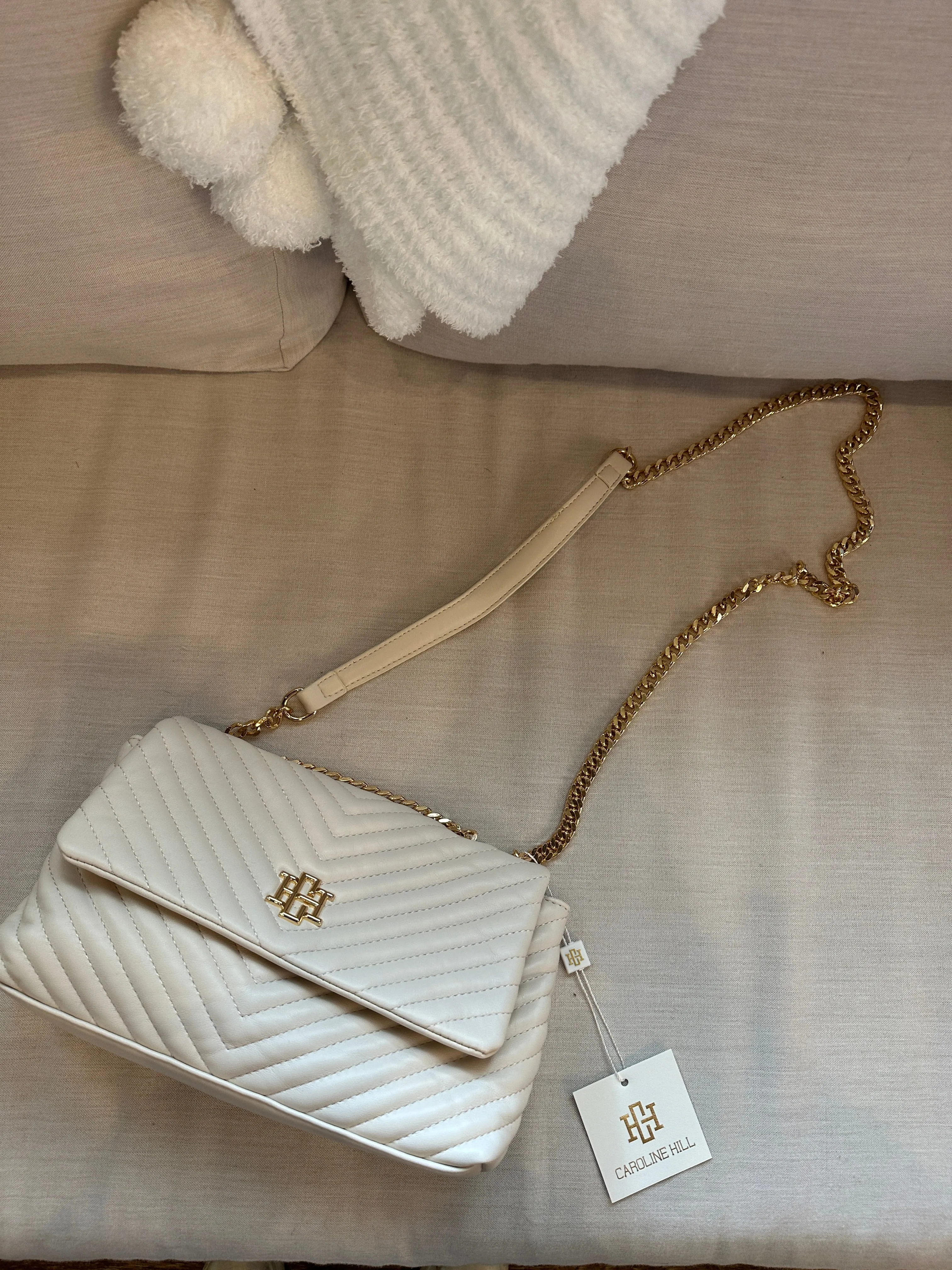 Leigh Quilted Crossbody