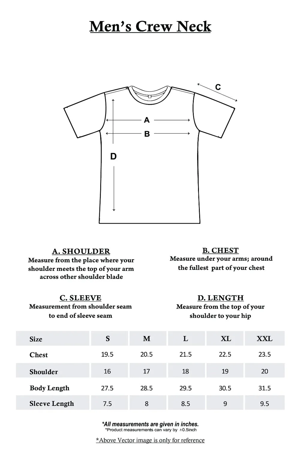 Mens Fahion Crew