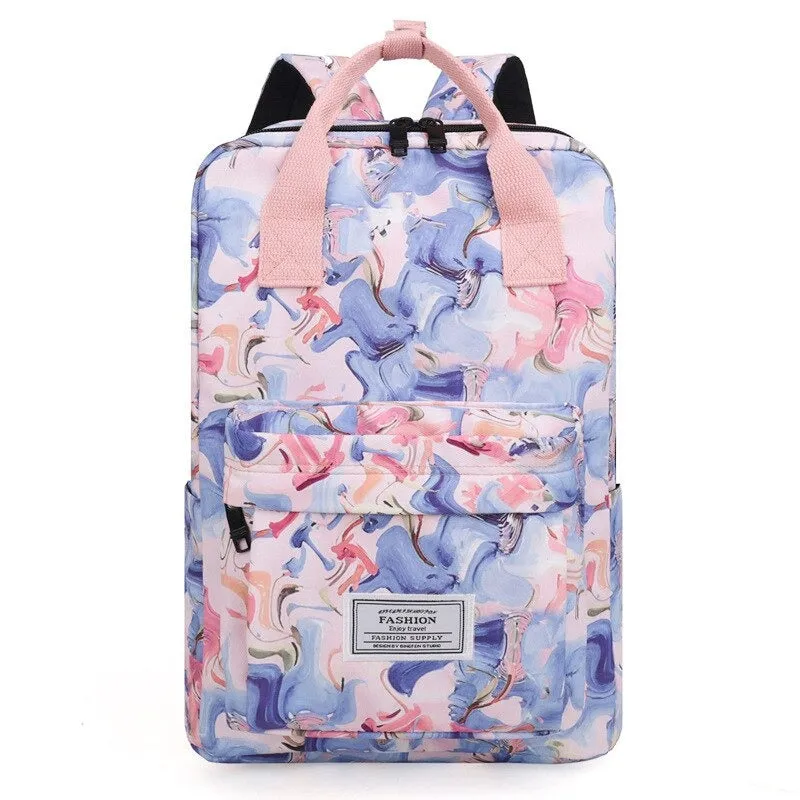 Oxford Fashion School Backpack For Girls