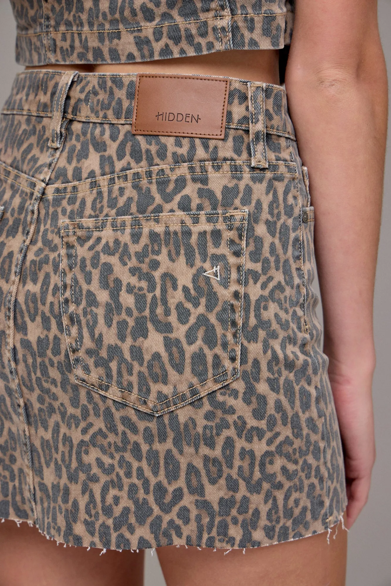 Peyton High Rise Mini Skirt