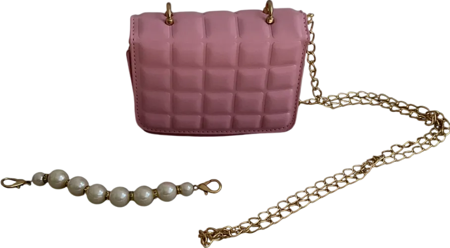 Pink Ultra Mini Bag With Changeable Straps One Size