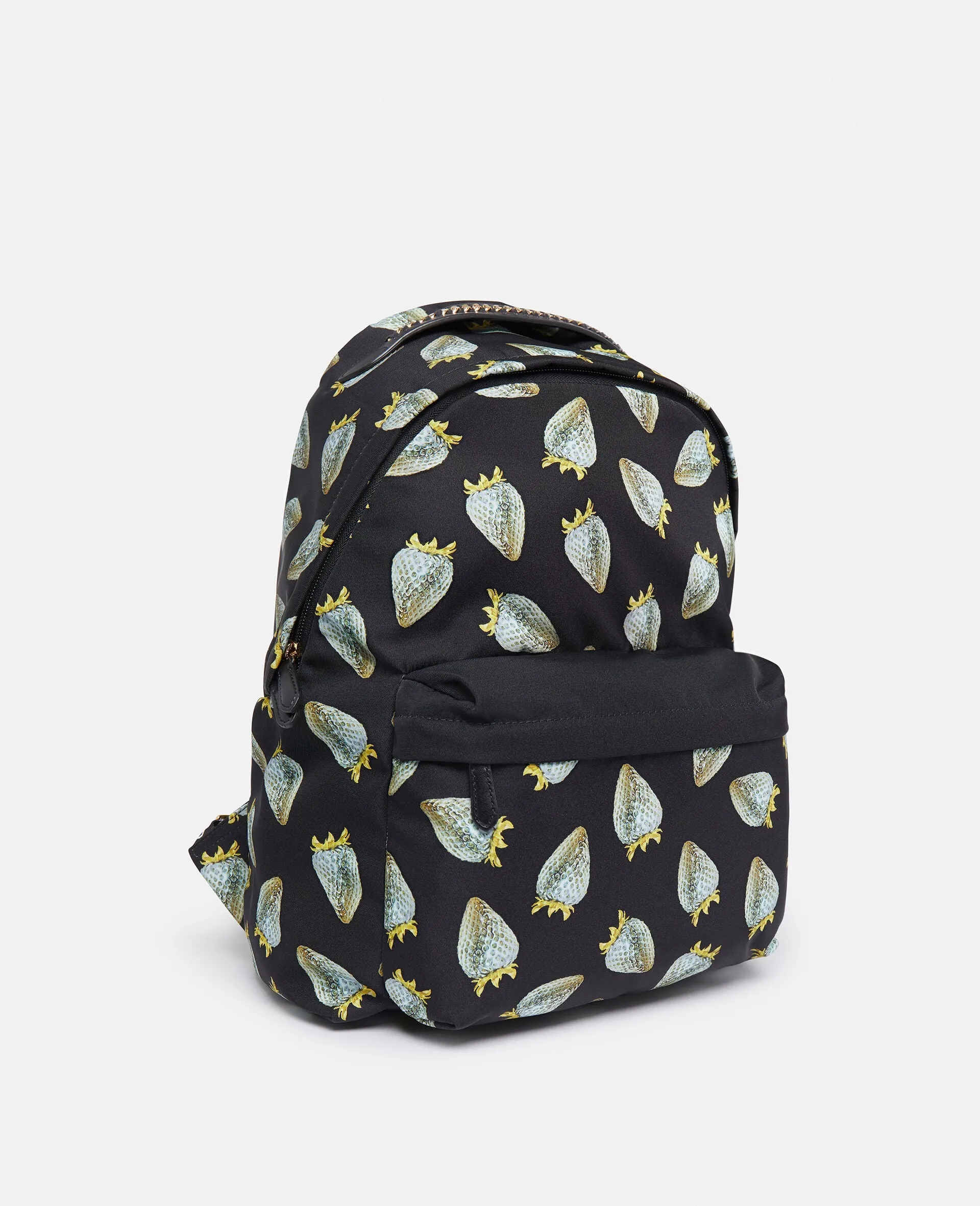 Stella McCartney   Sorayama Strawberry-Print Regenerated Nylon Rucksack