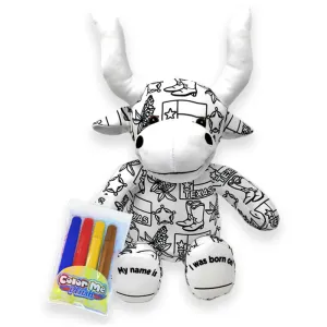 Texas Color Me Plush Animal