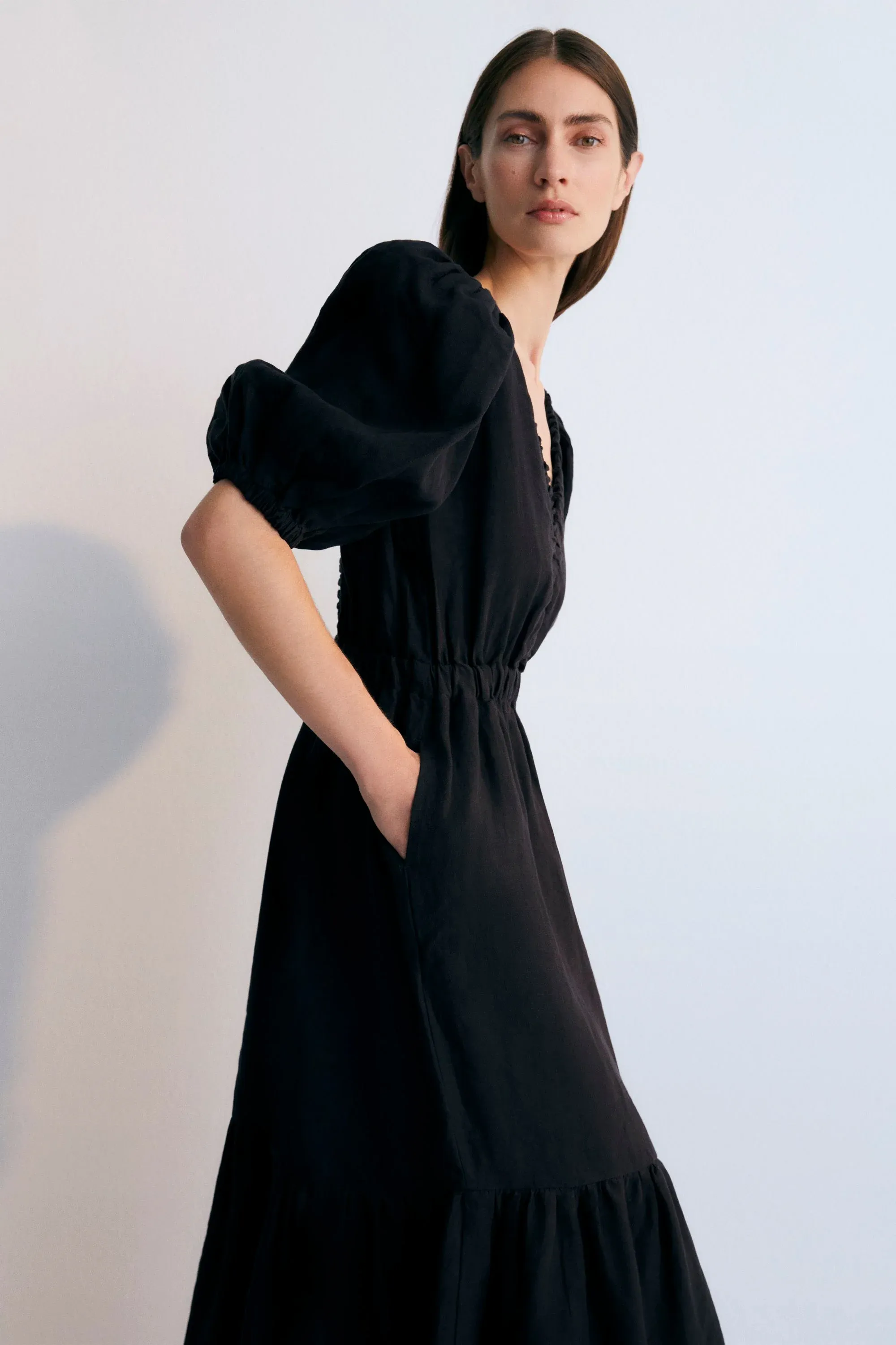 The New Society - Hera Dress - Zwart