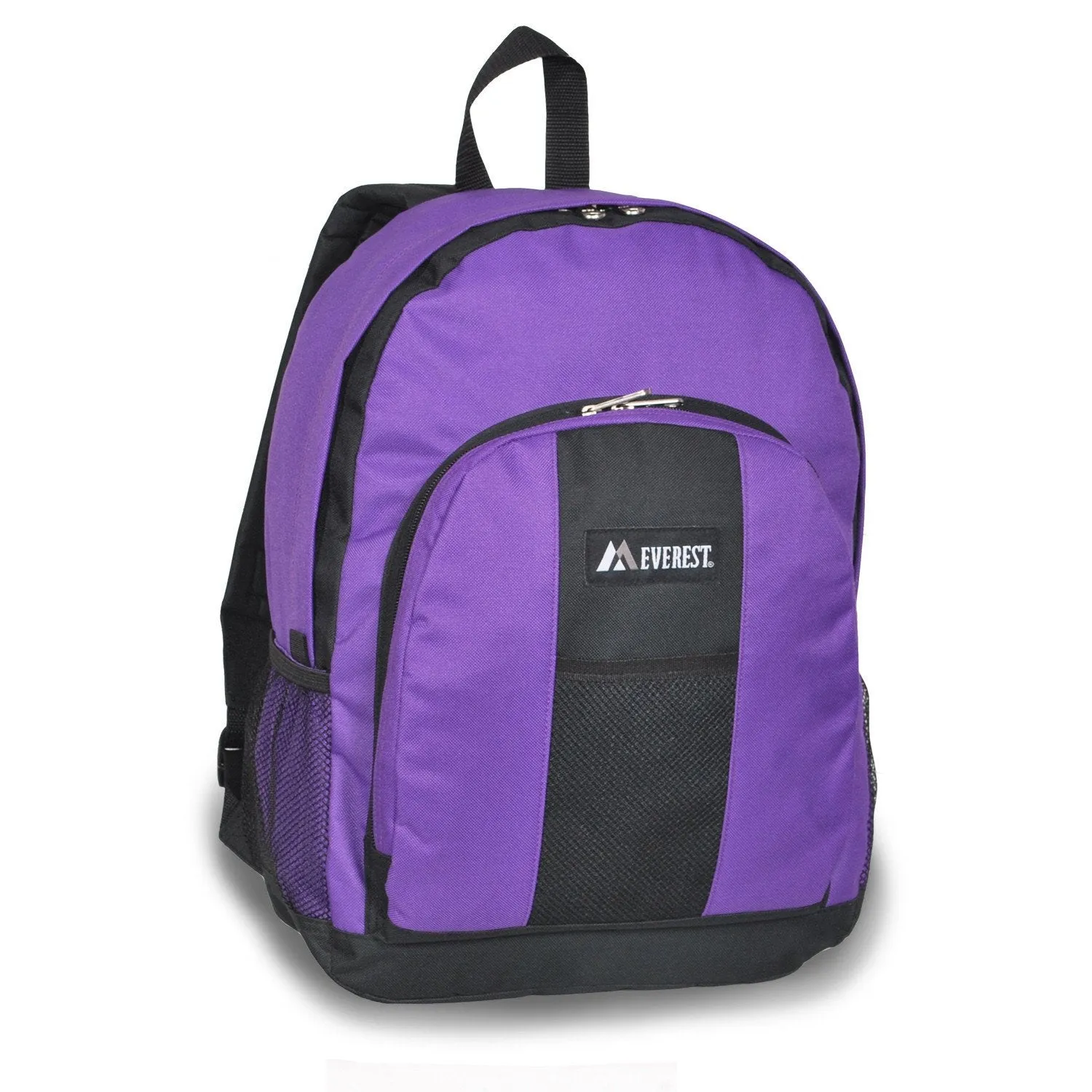 Value School Backpacks W/ Front & Side Pockets