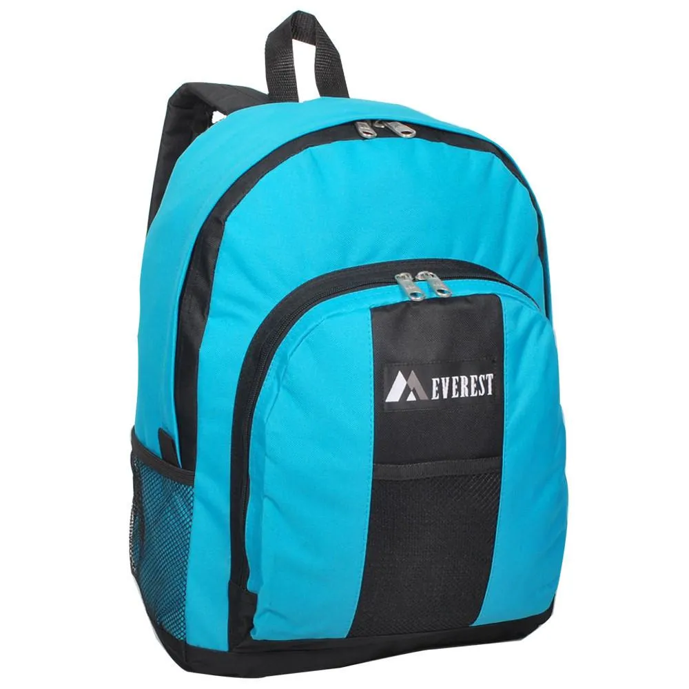 Value School Backpacks W/ Front & Side Pockets