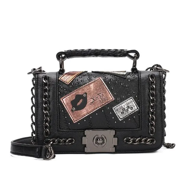 Women Chains Messenger Bags
